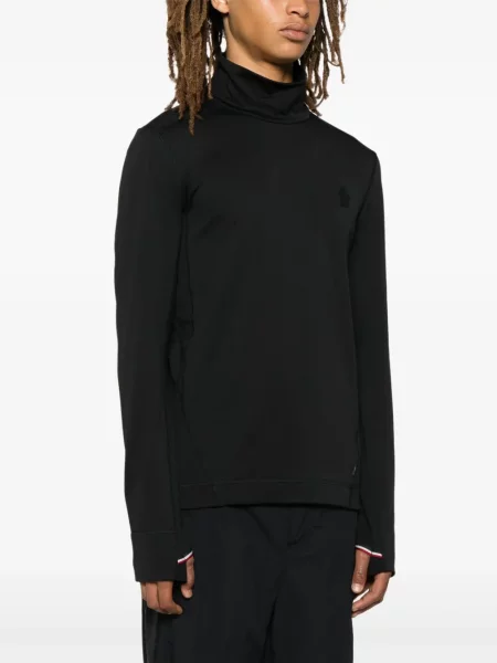 Marškinėliai Moncler Grenoble juoda