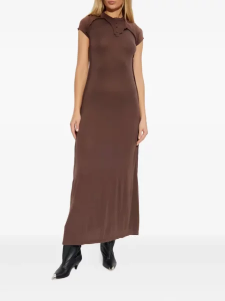 Rochie maxi Diesel de costum maro