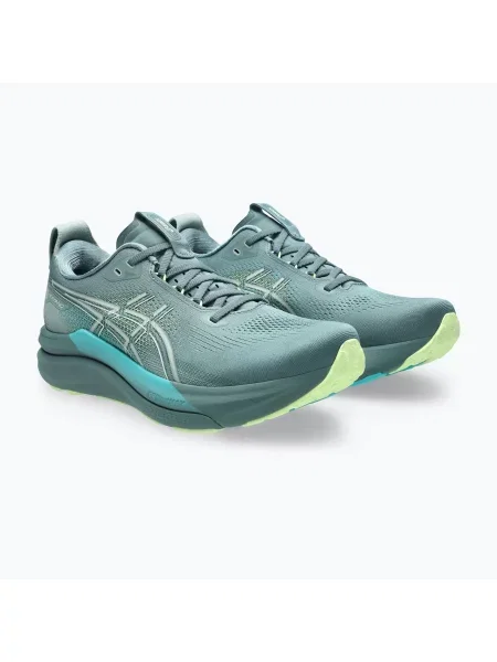 Încălțăminte de alergare pentru bărbați ASICS Gel-Kayano 33 foggy teal/illuminate yellow galben