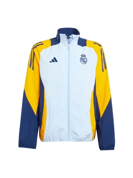 Bluza Real Madrid Tiro 24 Competition Presentation Kids niebieska