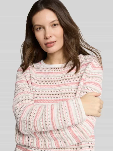 Sweter o kroju regular fit z czystej bawełny Tom Tailor