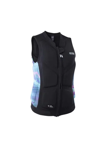 Kamizelka ION Lunis Front Zip Tropical Palm czarna