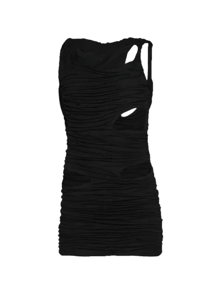 Rochie Di Petsa cu volane negru