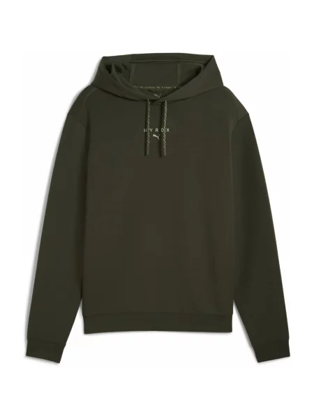 Bluza z kapturem Puma z kapturem zielona