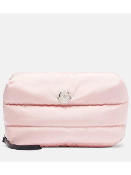 Kozmetička torbica Moncler ružičasta