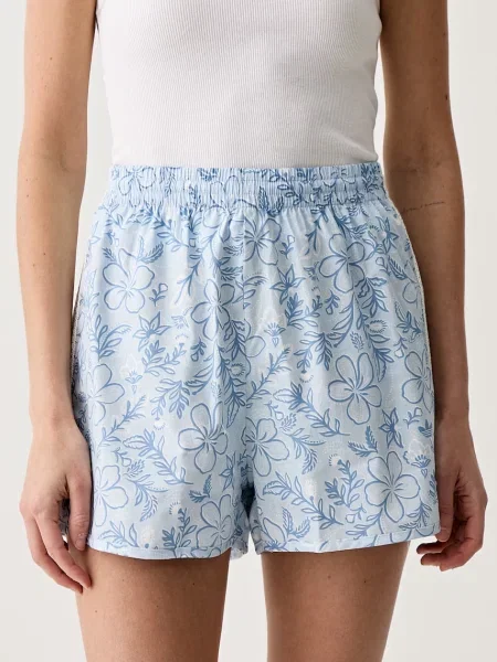 Adidas Originals šortky dámske modrá