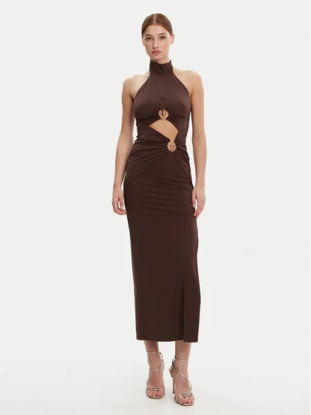 BARDOT Rochie de seară maro