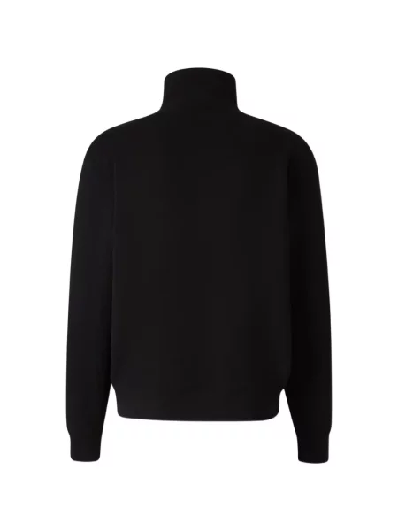 Pulover Burberry cu autograf negru