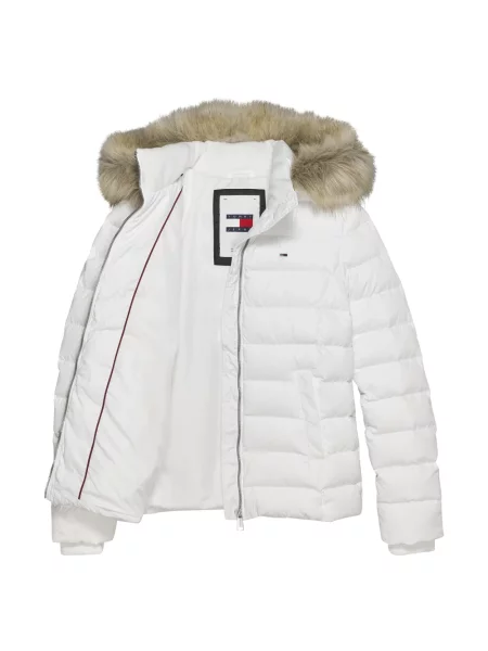 Kurtka jeansowa Tommy Jeans biała