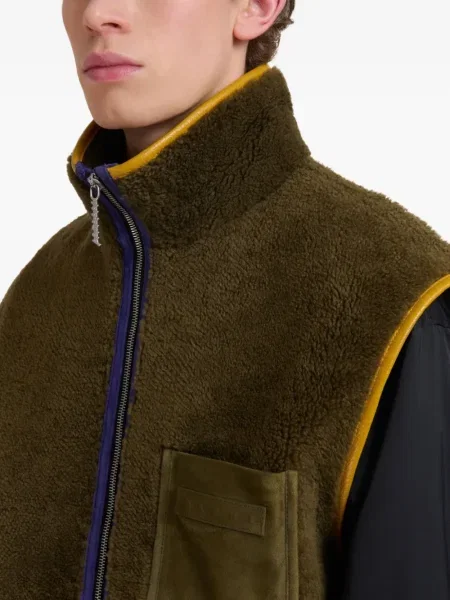 Флийс елек Marni зелено