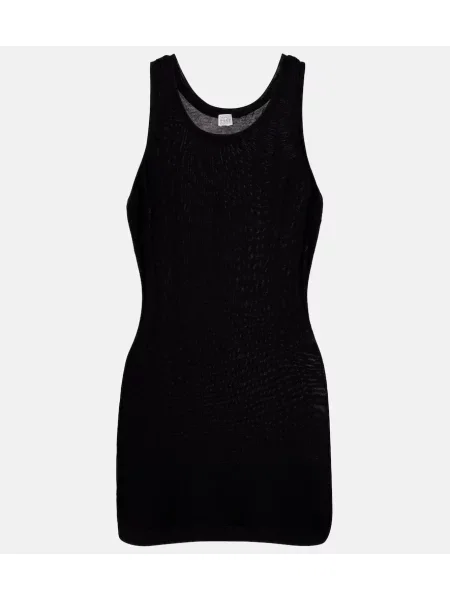Top Toteme tricotate negru