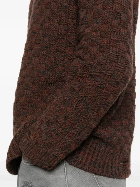 Pulover Mm6 Maison Margiela de lână maro