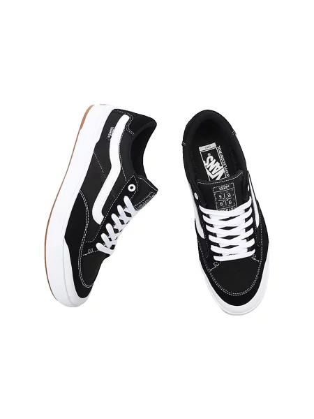 Platform talpú slip on klasszikus félcipő Vans fekete