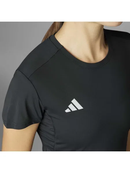 Adidas Performance futós póló Adizero fekete