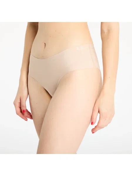 Σλιπάκια Under Armour Pure Stretch No Show Hipster Brown XS καφέ