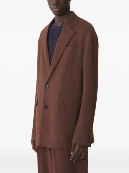 Sacou Lanvin de lână maro