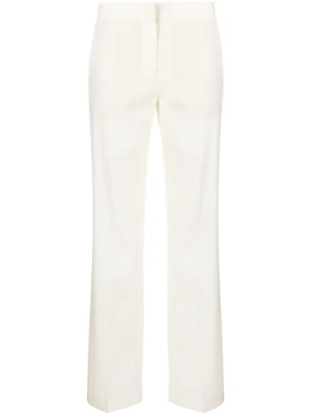 Pantaloni Fabiana Filippi de lână alb