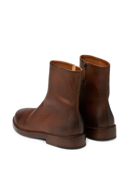 Botine Marsell din piele maro