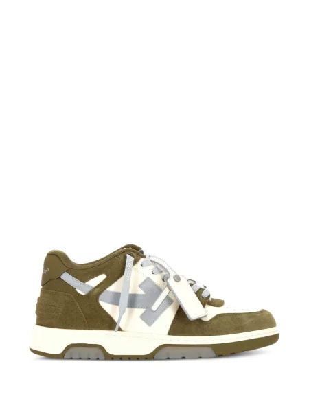 Sneakerși Off-white business alb