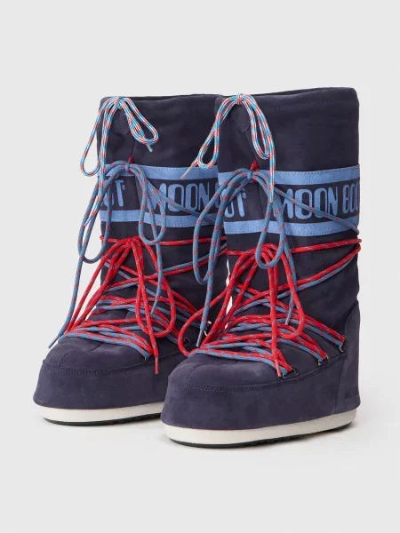 Snehule Moon Boot červená