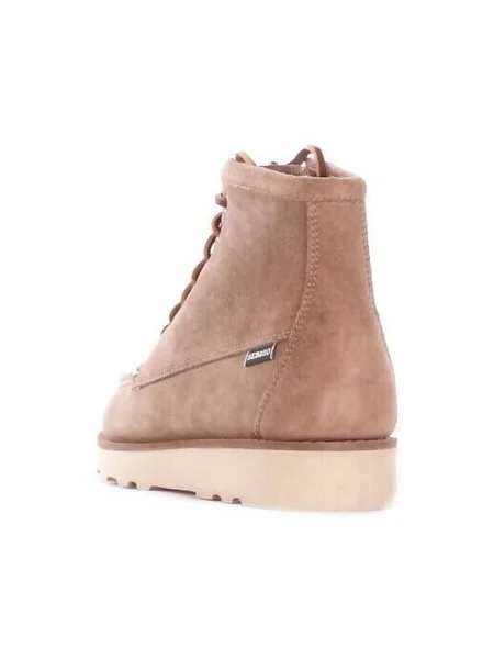Pantofi Sebago din piele de căprioară bej