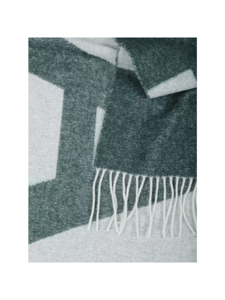 Szal A.p.c. wełniana zielona