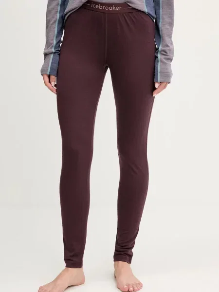 Funkční legíny Icebreaker Oasis fialová