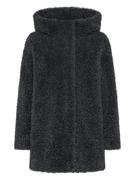 Палто Rrd с качулка черно