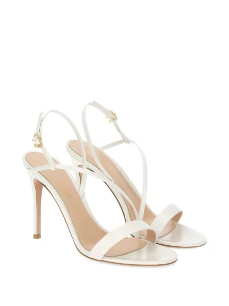 Sandale Gianvito Rossi din piele alb
