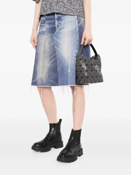 Шопинг чанта Bao Bao Issey Miyake сиво