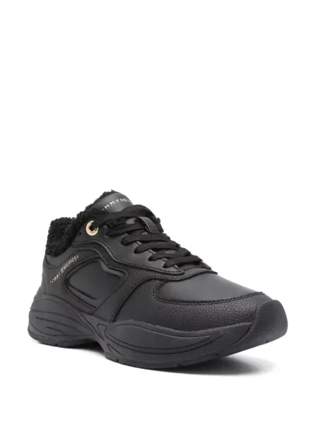 Sneakerși Tommy Hilfiger negru