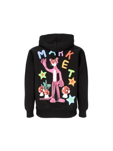 Bluza z kapturem Market czarna