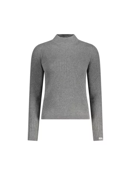 Dzianinowy sweter Pepe Jeans szary