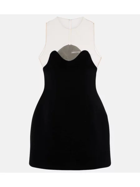 Rochie David Koma din tul negru