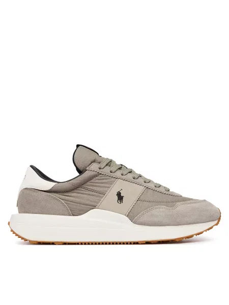 Sneakersy Polo Ralph Lauren Train 89 PP Sivá hnedá