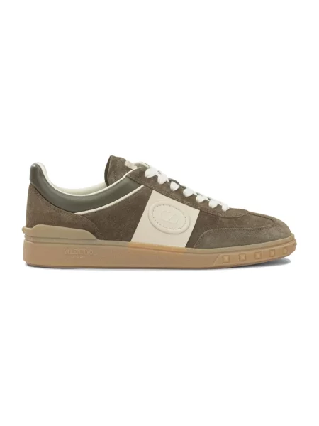 Sneakersy Valentino Garavani skórzane zielone
