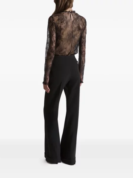 Pantaloni Alberta Ferretti negru