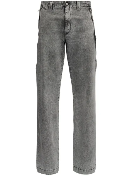 Blugi drepți Mm6 Maison Margiela gri