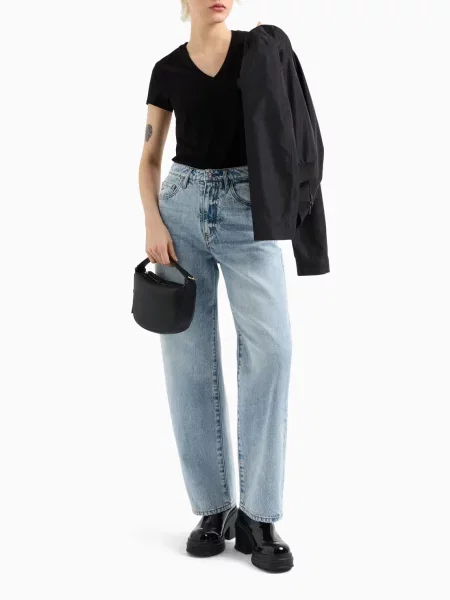 Джинси Armani Exchange блакитні