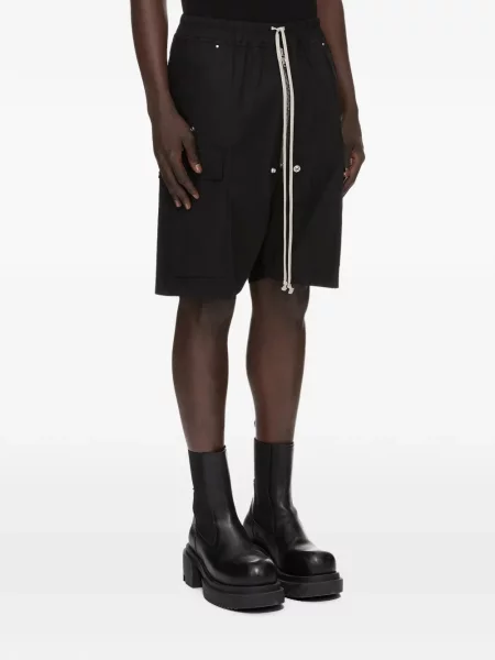 Pantaloni scurți Rick Owens negru