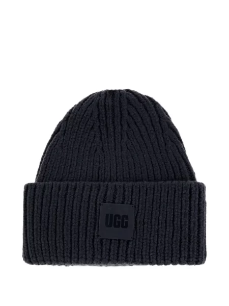 Căciulă Ugg cu autograf albastru