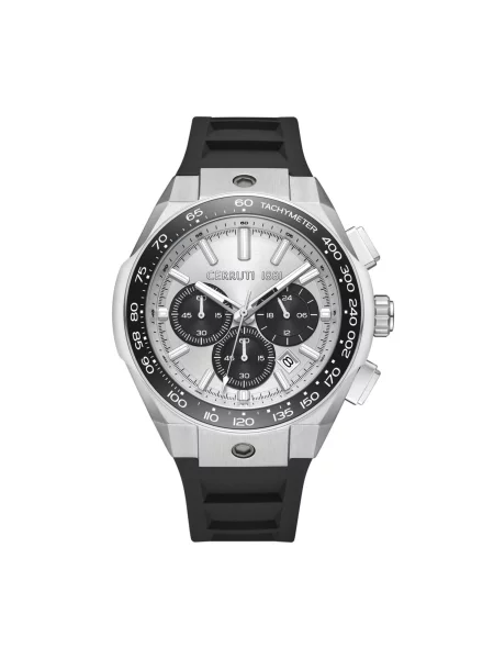 CERRUTI Analogové hodinky Chronograph Ruscello' černá