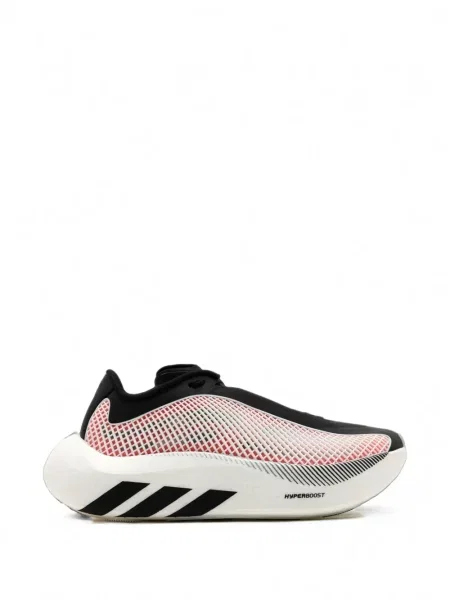 Τρέξιμο πουλόβερ Adidas με κέντημα από διχτυωτό μαύρο