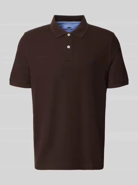Koszulka polo o kroju regular fit z wyhaftowanym logo Fynch-hatton
