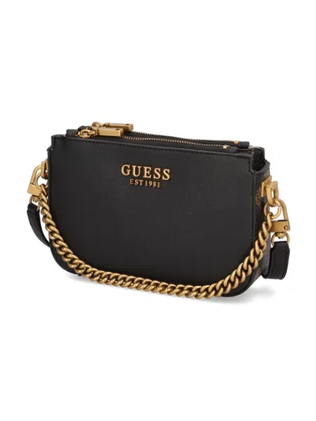 Mini crossbody kabelka Guess černá