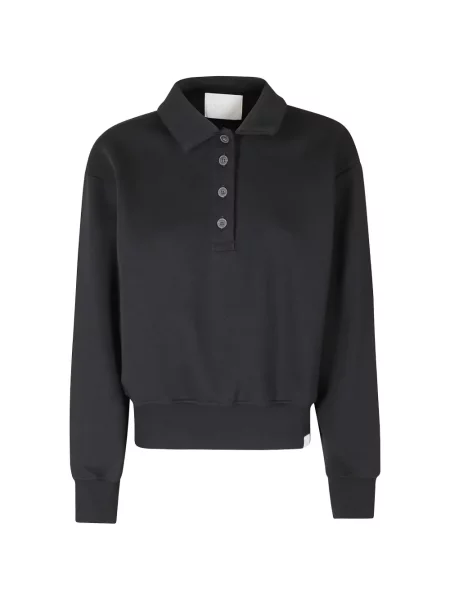 Lung top Woc negru