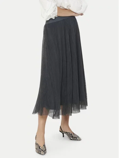 ONLY Spódnica midi Lavina szary