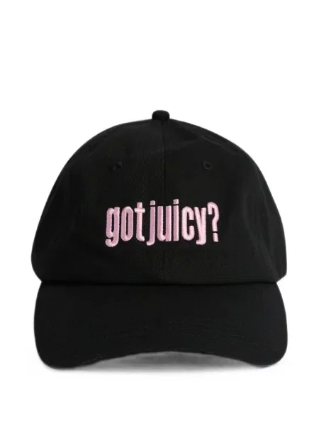 Șapcă Juicy Couture cu broderie negru