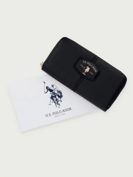 U.S. Polo Assn. гаманець зі штучної шкіри CHESTNUT