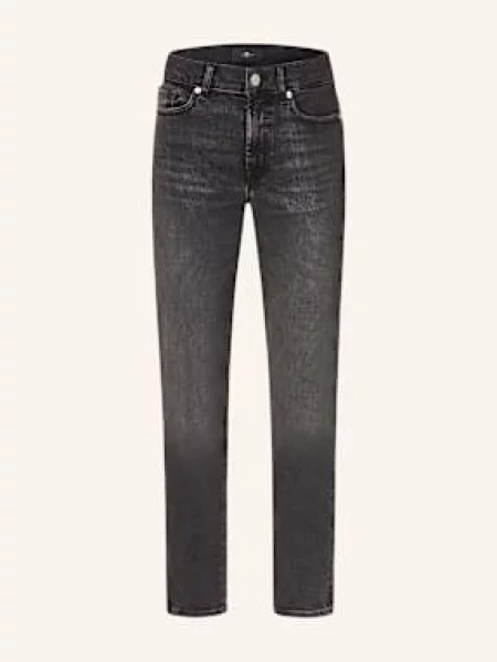 7 For All Mankind Jeansy Skinny Roxanne schwarz